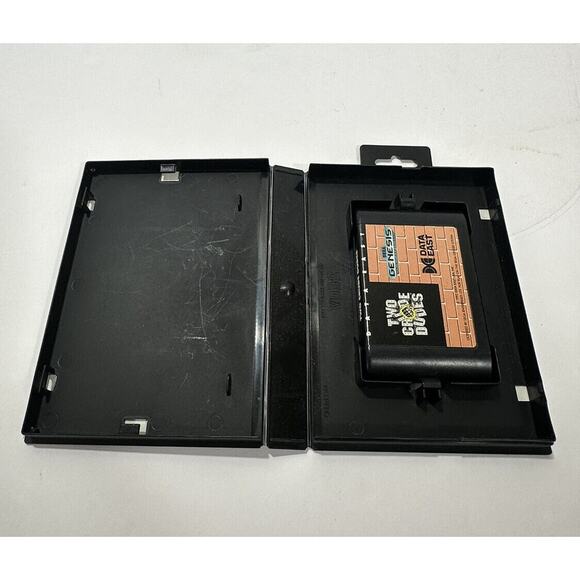 Two Crude Dudes Sega Genesis 1992 Game Box No Manual - Picture 2 of 9